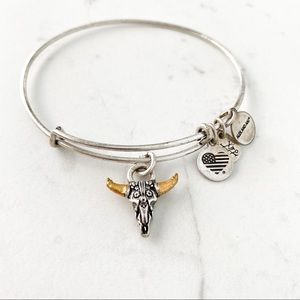 Alex & Ani Spirited Skull Bracelet
